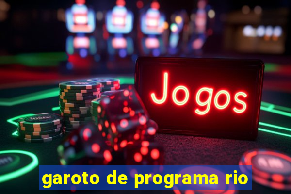 garoto de programa rio